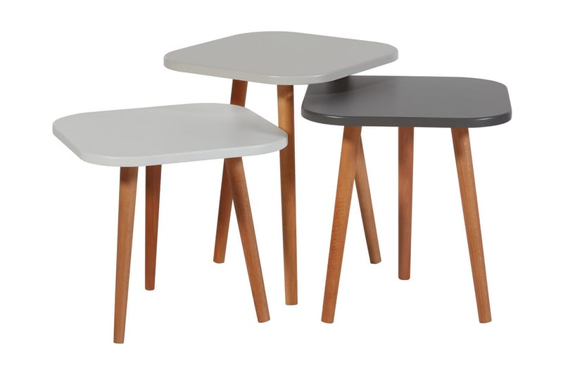 Comfortale Indskudsbord 40x47x40 cm - Lysegrå - Møbler - Borde - Sofabord