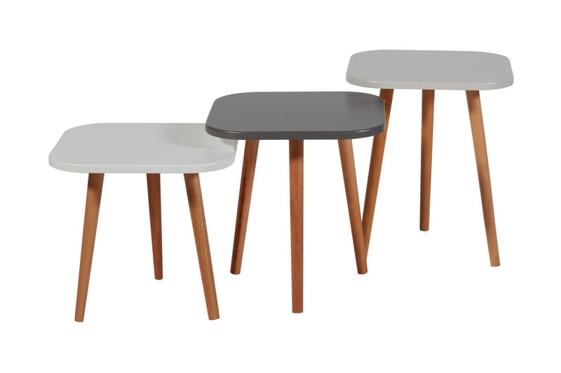 Comfortale Indskudsbord 40x47x40 cm - Lysegrå - Møbler - Borde - Sofabord