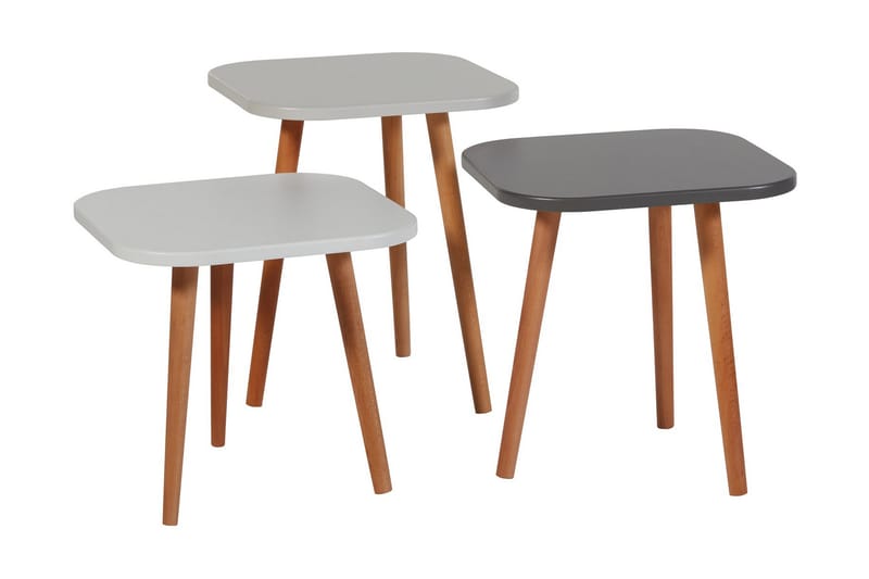 Comfortale Indskudsbord 40x47x40 cm - Lysegrå - Møbler - Borde - Sofabord
