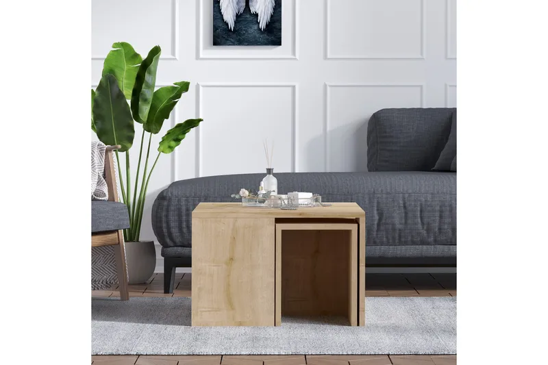 Cotogno Sofabord 60 cm - Natur/Brun - Møbler - Borde - Sofabord