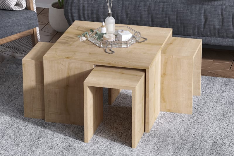 Cotogno Sofabord 60 cm - Natur/Brun - Møbler - Borde - Sofabord