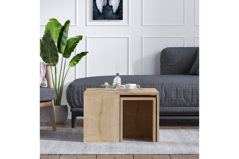 Cotogno Sofabord 60 cm - Natur/Brun - Møbler - Borde - Sofabord