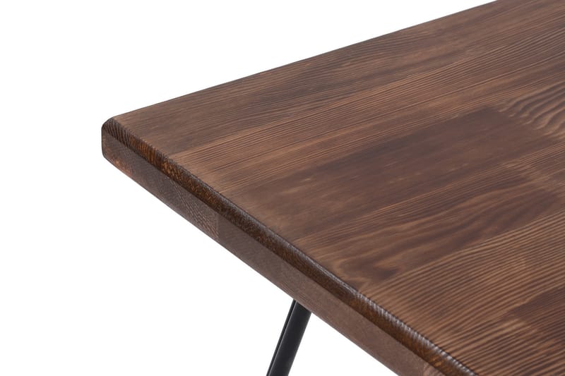 Crodux Sofabord 50 cm - Valnøddebrun/Sort - Møbler - Borde - Sofabord