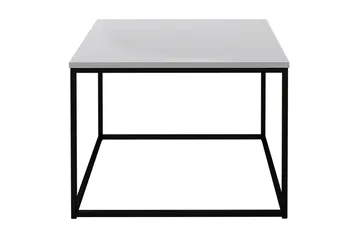 Cubosa Sofabord 60 cm - Hvid/Sort - Møbler - Borde - Sofabord