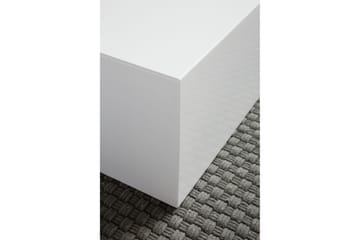 Darey Sofabord 60 cm - Hvid Højglans - Møbler - Borde - Sofabord