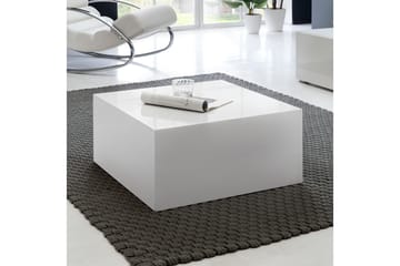 Darey Sofabord 60 cm - Hvid Højglans - Møbler - Borde - Sofabord