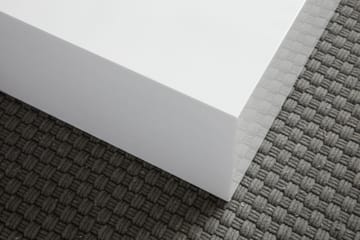 Darey Sofabord 60 cm - Hvid Højglans - Møbler - Borde - Sofabord