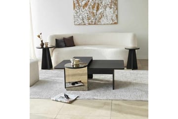 Dasina Sætborde 82 cm - Sort - Møbler - Borde - Sofabord