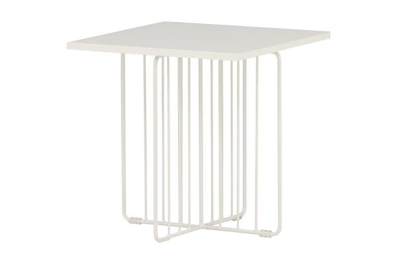 Dayton Sofabord 40x40x40 cm - Hvit - Møbler - Borde - Sofabord