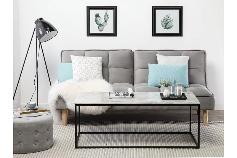 Delano sofabord 100 cm, Hvid