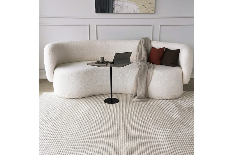 Deluxus Sofabord 60x45x60 cm Oval - Sort - Møbler - Borde - Sofabord