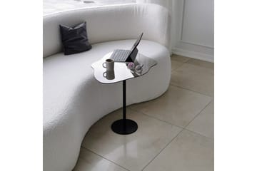 Deluxus Sofabord 60x45x60 cm Oval - Sort - Møbler - Borde - Sofabord