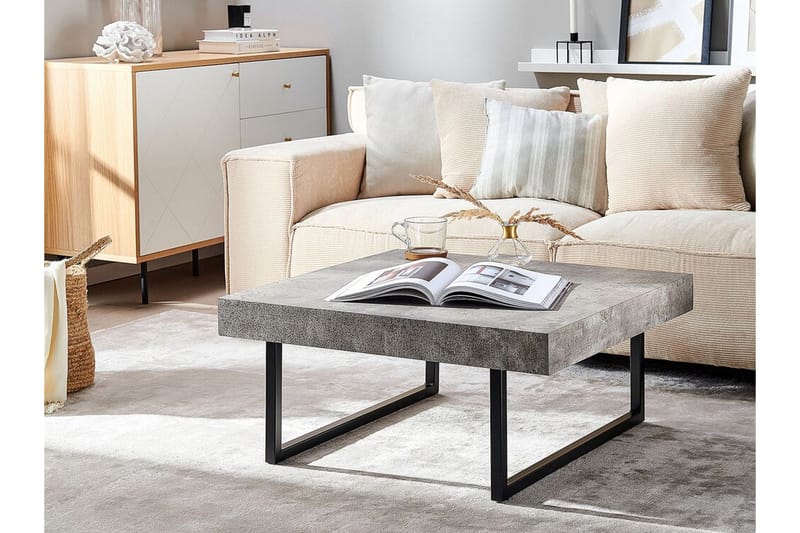 Deluz Sofabord 75 cm - Grå - Møbler - Borde - Sofabord