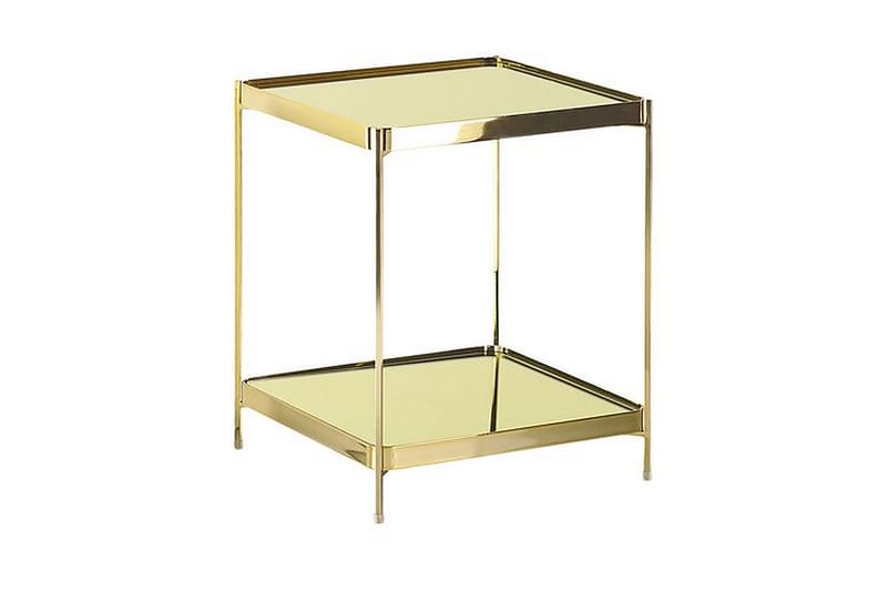 Dinari Sofabord 41 cm - Glas/Guld - Møbler - Borde - Sofabord