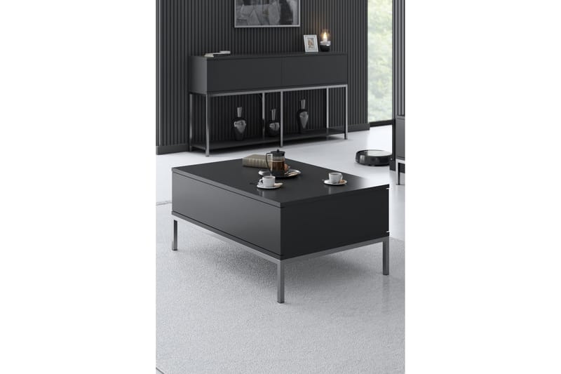 Dorlord Sofabord 90 cm - Grå - Møbler - Borde - Sofabord