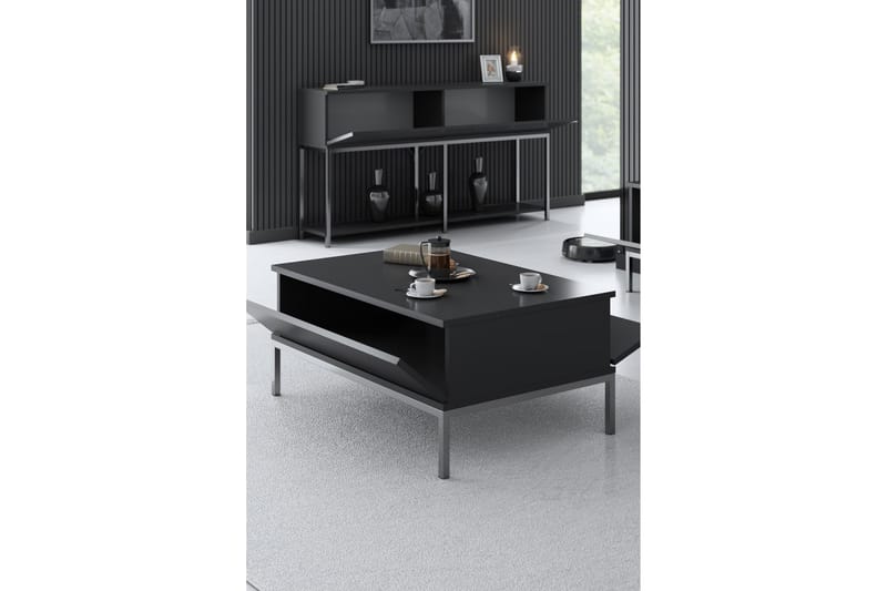 Dorlord Sofabord 90 cm - Grå - Møbler - Borde - Sofabord