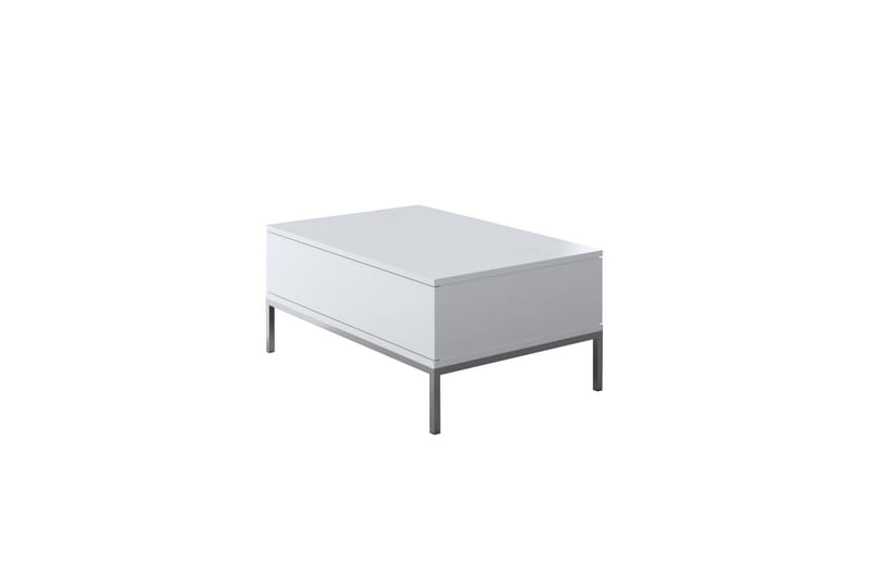 Dorlord Sofabord 90 cm - Hvid/Grå - Møbler - Borde - Sofabord