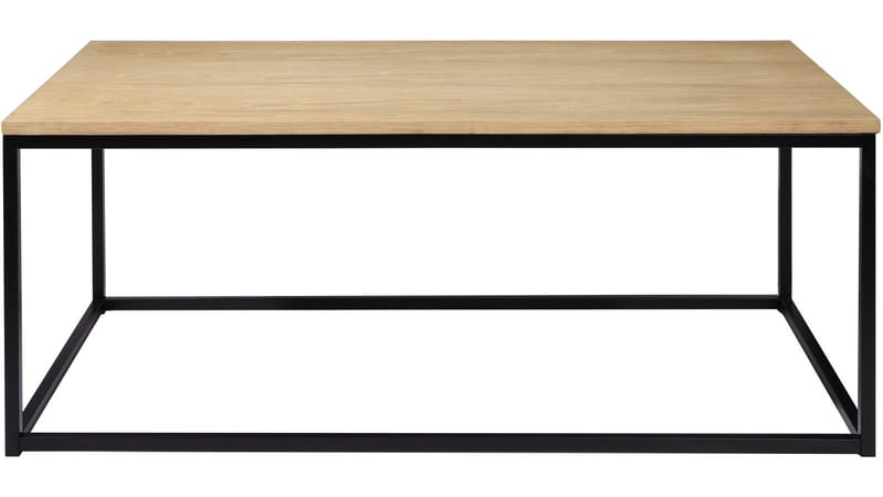 Sofabord Dover 120x60 cm - Hvidpigmenteret - Møbler - Borde - Sofabord