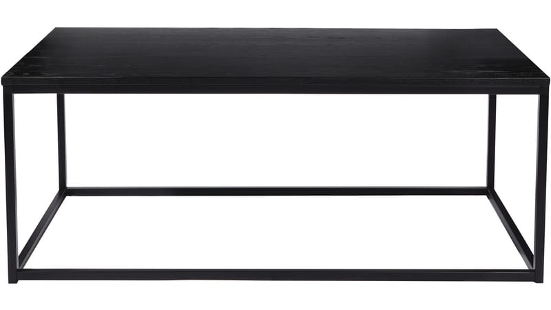 Sofabord Dover 120x60 cm - Sort askefinér - Møbler - Borde - Sofabord