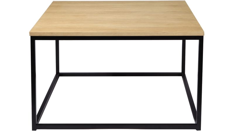 Sofabord Dover 80x80 cm - Hvidpigmenteret - Møbler - Borde - Sofabord