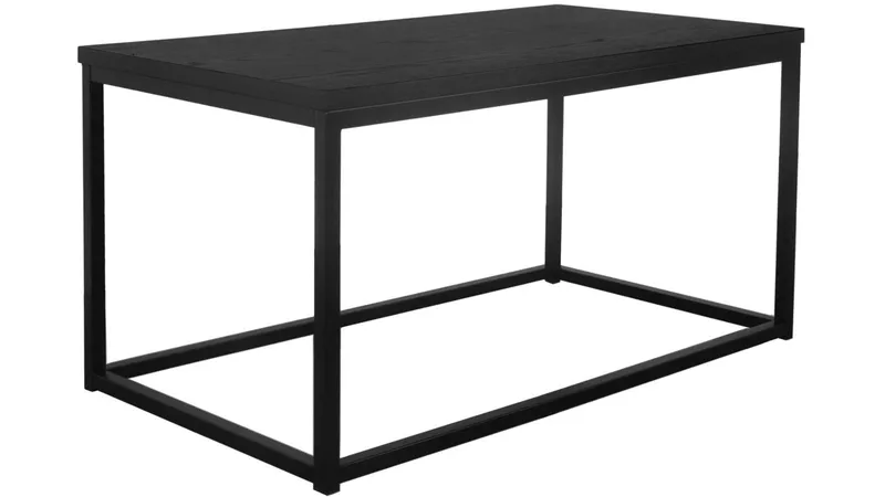Sofabord Dover 87x47 cm, Sort askefinér