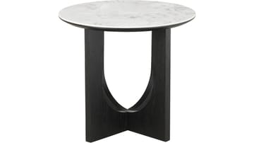 Sofabord Drivor 50 cm - Sortlakeret askefiner - Møbler - Borde - Sofabord