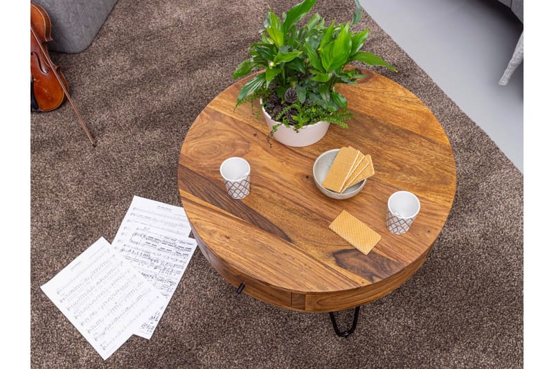 Dulian sofabord 60 cm - Træ / natur - Møbler - Borde - Sofabord