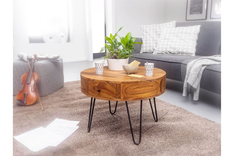 Dulian sofabord 60 cm - Træ / natur - Møbler - Borde - Sofabord