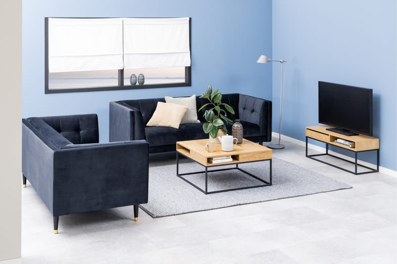 Elmorral Sofabord 80x80 cm - Natur - Møbler - Borde - Sofabord