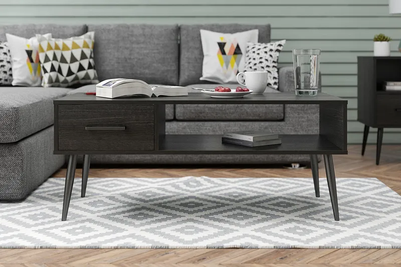 Elport Sofabord - Sort - Møbler - Borde - Sofabord