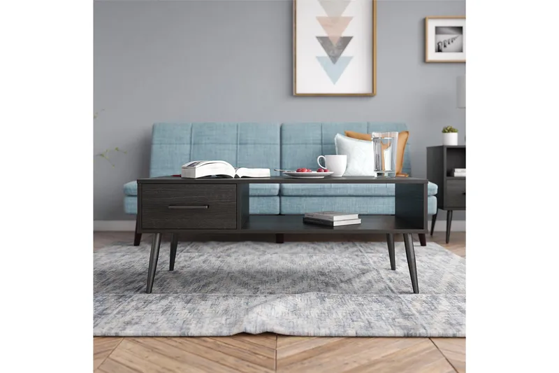 Elport Sofabord - Sort - Møbler - Borde - Sofabord