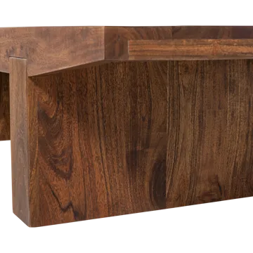 Sofabord Eron 152 cm - Brun - Møbler - Borde - Sofabord