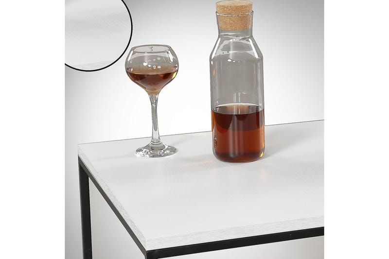 Falan Sofabord 75 cm - Hvid - Møbler - Borde - Sofabord