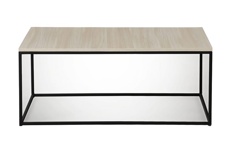 Falan Sofabord 95 cm - Lysebrun/Sort - Møbler - Borde - Sofabord