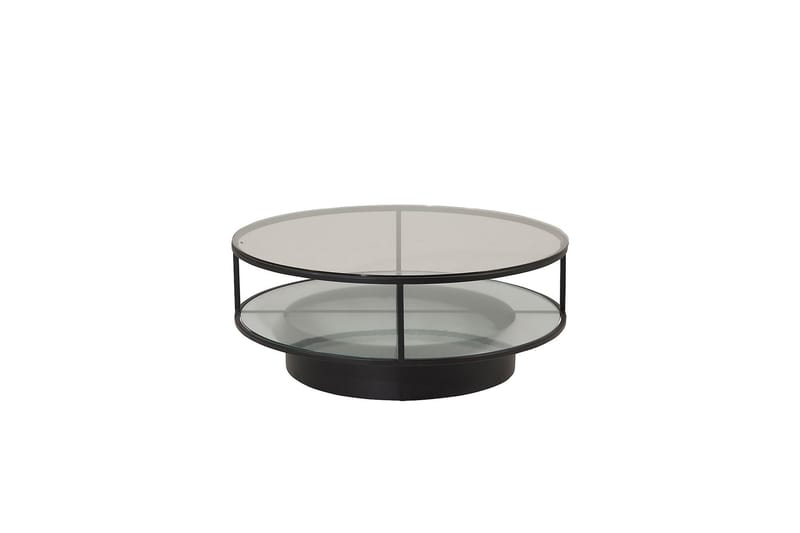 Falsterbo Sofabord Rundt 100 cm - Transparent - Møbler - Borde - Sofabord