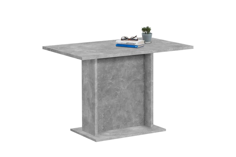 FMD spisebord 110 cm betongrå - Grå - Sofabord