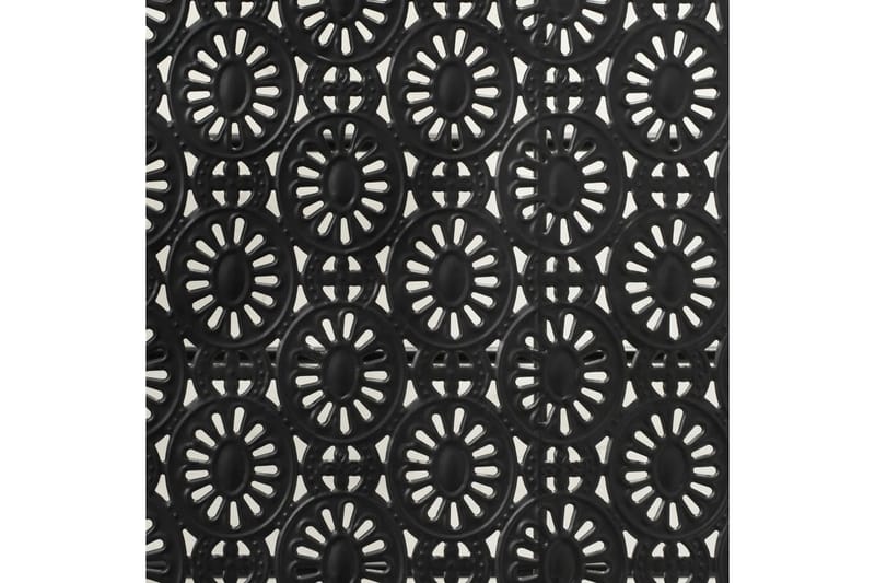 Foldbart Sofabord I Vintagestil Metal 100 X 50 X 45 Cm Sort - Sort - Møbler - Borde - Sofabord