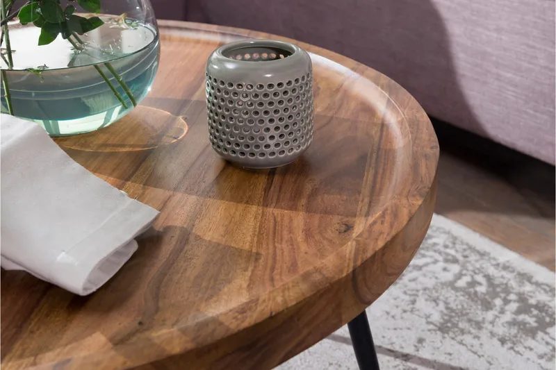 Forcell Sofabord 75 cm - Træ / natur - Møbler - Borde - Sofabord