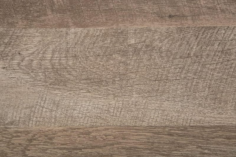 Forresa Sofabord 120 cm med Opbevaring Hylde - Mørkebrun/Sort - Møbler - Borde - Sofabord