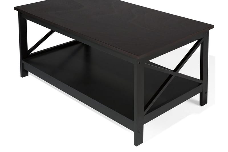 Foster sofabord 100 cm - Sort - Møbler - Borde - Sofabord