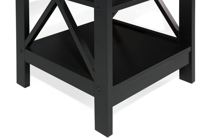 Foster sofabord 40 cm - Sort - Møbler - Borde - Sofabord