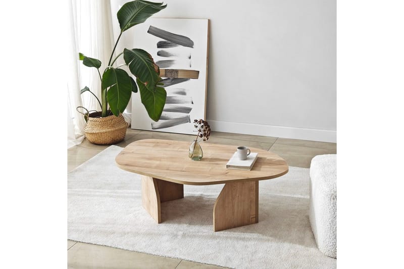 Sofabord Fredrilla Sudamal Eg - Sudamal Eg - Møbler - Borde - Sofabord
