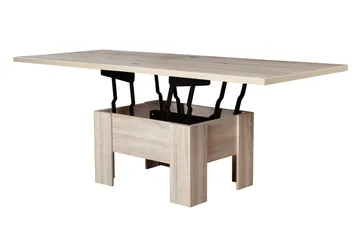 Frodo Sofabord 100 cm - Beige/Grå - Møbler - Borde - Sofabord