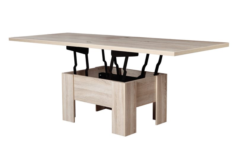 Frodo Sofabord 100 cm - Beige/Grå - Møbler - Borde - Sofabord