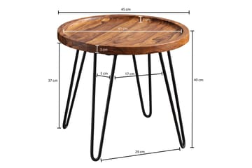 Fromherz sofabord 45 cm - Træ / natur - Møbler - Borde - Sofabord
