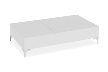 Furny Home Sofabord 121 cm Hæve/Sænke med Opbevaring
