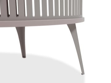 Galia Sofabord 75 cm Rundt - Beige|grå - Møbler - Borde - Sofabord