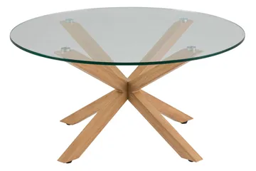 Ganesh Sofabord 82 cm Rund - Eg - Møbler - Borde - Sofabord