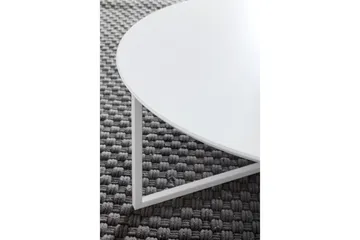 Giamanco Sofabord 80 cm Rundt - Hvid - Møbler - Borde - Sofabord