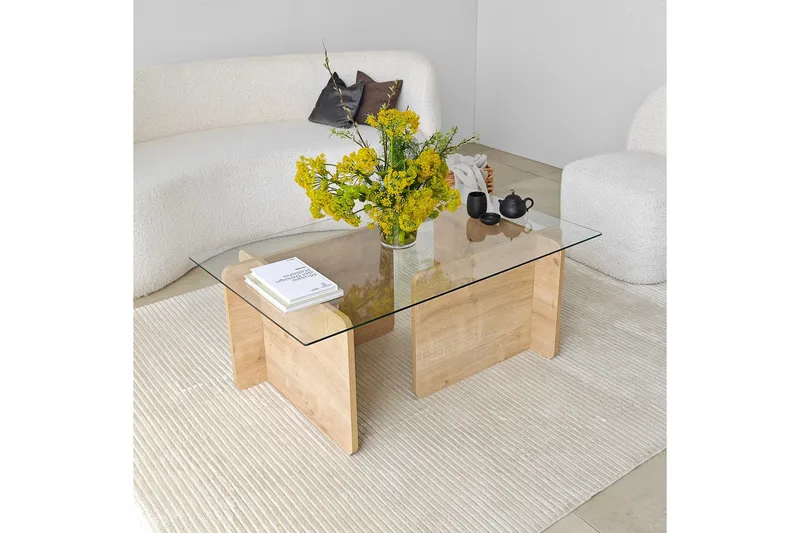 Giona Sofabord 105 cm - Brun - Møbler - Borde - Sofabord